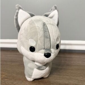 Bellzi Wolfi the Wolf Plush Gray White‎ Stuffed Animal Kawaii Collector Toy